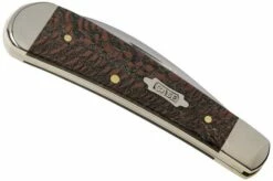 Case Sway Back Black Sycamore Wood, 25577, TB7117 SS Pocket Knife -KNIVESANDTOOLS Sales CE25577 04 case