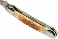 Case Canoe Amber Jigged Bone, 00263, 62131 CV Pocket Knife -KNIVESANDTOOLS Sales CE263 08 case ce263 08