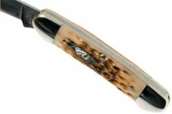 Case Canoe Amber Jigged Bone, 00263, 62131 CV Pocket Knife -KNIVESANDTOOLS Sales CE263 09 case ce263 09