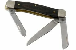 Case Medium Stockman Red & Black Micarta, Smooth, 27853, 10318 SS Pocket Knife -KNIVESANDTOOLS Sales CE27853 02 case