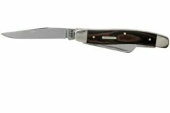Case Medium Stockman Red & Black Micarta, Smooth, 27853, 10318 SS Pocket Knife -KNIVESANDTOOLS Sales CE27853 03 case