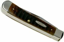 Case Trapper Antique Bone, Rogers Jig Shot Show Special 27899, 6254 SS Pocket Knife -KNIVESANDTOOLS Sales CE27899 03 case