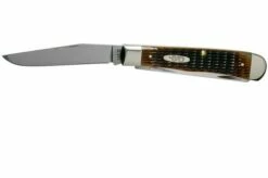 Case Trapper Antique Bone, Rogers Jig Shot Show Special 27899, 6254 SS Pocket Knife -KNIVESANDTOOLS Sales CE27899 04 case