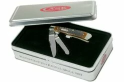 Case Trapper Antique Bone, Rogers Jig Shot Show Special 27899, 6254 SS Pocket Knife -KNIVESANDTOOLS Sales CE27899 05 case