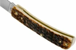 Case Sod Buster Jr Amber Jigged Bone, 30092, 6137 CV Pocket Knife -KNIVESANDTOOLS Sales CE30092 05 case