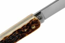 Case Sod Buster Jr Amber Jigged Bone, 30092, 6137 CV Pocket Knife -KNIVESANDTOOLS Sales CE30092 06 case