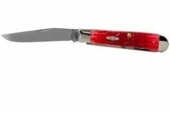 Case Trapper Dark Red Bone, Peach Seed Jig, 31957, 6254 CV Pocket Knife With Pocket Clip 8 Case Trapper Dark Red Bone, Peach Seed Jig, 31957, 6254 CV Pocket Knife With Pocket Clip -KNIVESANDTOOLS Sales CE31957 03 case