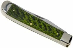 Case Trapper Green & Black Carbon Fibre-G10 Weave Smooth, 50710, 10254 SS Pocket Knife 9 Case Trapper Green & Black Carbon Fibre-G10 Weave Smooth, 50710, 10254 SS Pocket Knife -KNIVESANDTOOLS Sales CE50710 04 case