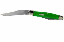Case Muskrat Brilliant Green Bone, Smooth, 52822, MUSKRAT SS Pocket Knife -KNIVESANDTOOLS Sales CE52822 03 case