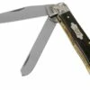 Case Trapper Ebony Wood, Worked Bolsters, 59670, 7254 SS Pocket Knife -KNIVESANDTOOLS Sales CE59670 01 case