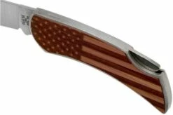 Case X Woodchuck Executive Lockback Brushed Stainless, Flag, 64324, M1300L SS Pocket Knife 13 Case X Woodchuck Executive Lockback Brushed Stainless, Flag, 64324, M1300L SS Pocket Knife -KNIVESANDTOOLS Sales CE64324 06 case knives