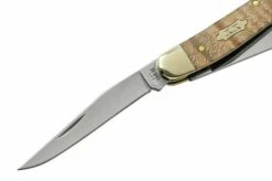 Case Small Stockman Curly Maple 71232, 7318 SS 2023 Show Special, Pocket Knife -KNIVESANDTOOLS Sales CE71232 03 case