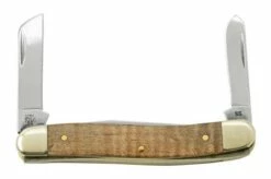 Case Small Stockman Curly Maple 71232, 7318 SS 2023 Show Special, Pocket Knife -KNIVESANDTOOLS Sales CE71232 06 case