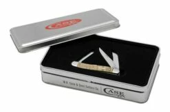 Case Small Stockman Curly Maple 71232, 7318 SS 2023 Show Special, Pocket Knife -KNIVESANDTOOLS Sales CE71232 09 case