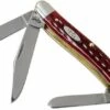 Case Medium Stockman Pocket Worn Old Red Bone, 00786, 6318 SS Pocket Knife -KNIVESANDTOOLS Sales CE786 01 case ce786 01