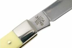 Case Slimline Trapper Yellow Synthetic, 80031, 31048 SS Pocket Knife -KNIVESANDTOOLS Sales CE80031 08 case ce80031 08