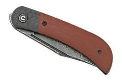 Civivi Appalachian Drifter 2 C19010C-DS4 Damascus, Burgundy G10 Gentleman's Knife -KNIVESANDTOOLS Sales CIC19010C DS4 06 civivi