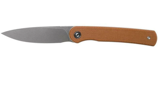 Civivi Stylum C20010B-A Brown Micarta Pocket Knife, Ferrum Forge Design 3 Civivi Stylum C20010B-A Brown Micarta Pocket Knife, Ferrum Forge Design