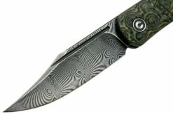 Civivi Appalachian Drifter C2015DS-3 Damascus, Yellow G10 Rose Carbon Fibre Gentleman's Knife -KNIVESANDTOOLS Sales CIC2015DS 3 03 civivi