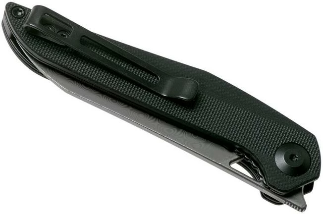 Civivi McKenna C905DS Damascus, Black G10 Pocket Knife, Elijah Isham Design 6 Civivi McKenna C905DS Damascus, Black G10 Pocket Knife, Elijah Isham Design - Image 4