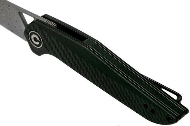 Civivi McKenna C905DS Damascus, Black G10 Pocket Knife, Elijah Isham Design 9 Civivi McKenna C905DS Damascus, Black G10 Pocket Knife, Elijah Isham Design - Image 7