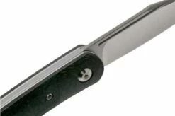 Civivi Rustic Gent C914D Carbon Fibre & Black Micarta Gentleman's Knife -KNIVESANDTOOLS Sales CIC914D 06 civivi