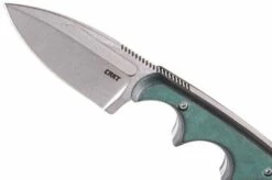 CRKT Minimalist Spear Point, Green Black, Neck Knife, Alan Folts Design -KNIVESANDTOOLS Sales CK 2396 03 crkt