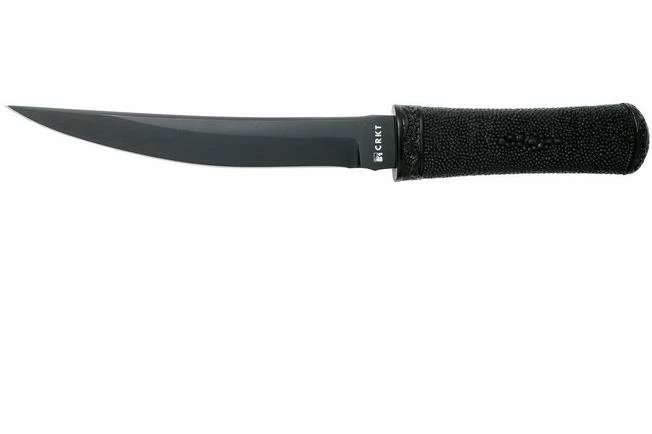 CRKT Hissatsu Black 2907K Fixed Fixed Knife, James Williams Design 3 CRKT Hissatsu Black 2907K Fixed Fixed Knife, James Williams Design
