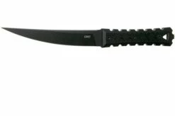 CRKT HZ6 Black 2927 Fixed Knife, James Williams Design