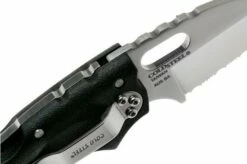 Cold Steel Tuff Lite 20LTS Black Serrated Pocket Knife -KNIVESANDTOOLS Sales CS20LTS 06 cold steel