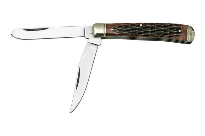 Cold Steel Trapper FL-TRPR-J, Jigged Brown Bone, Pocket Knife 3 Cold Steel Trapper FL-TRPR-J, Jigged Brown Bone, Pocket Knife