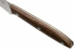 Due Cigni 1896, 2C1001NO Peeling Knife 7 Cm, Walnut Wood -KNIVESANDTOOLS Sales DG2C1001NO 05 due signi 1896