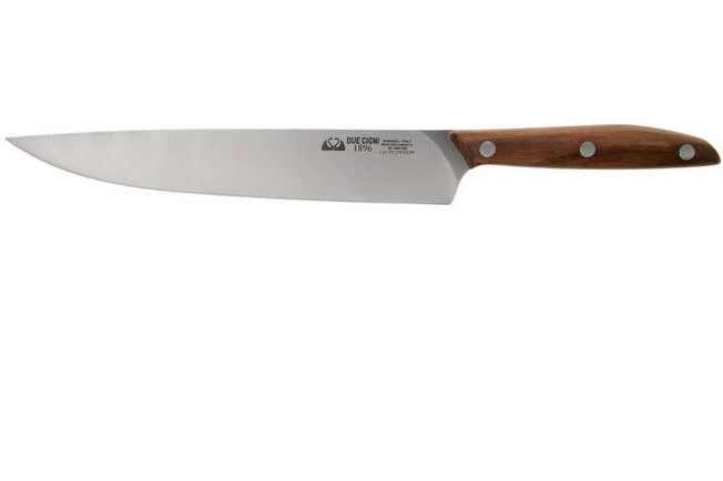 Due Cigni 1896, 2C1007NO Carving Knife 20 Cm, Walnut Wood 3 Due Cigni 1896, 2C1007NO Carving Knife 20 Cm, Walnut Wood