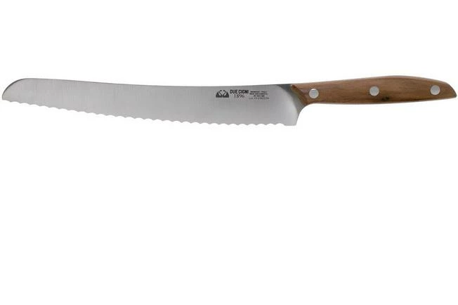 Due Cigni 1896, 2C1011NO Bread Knife 20 Cm, Walnut Wood 3 Due Cigni 1896, 2C1011NO Bread Knife 20 Cm, Walnut Wood
