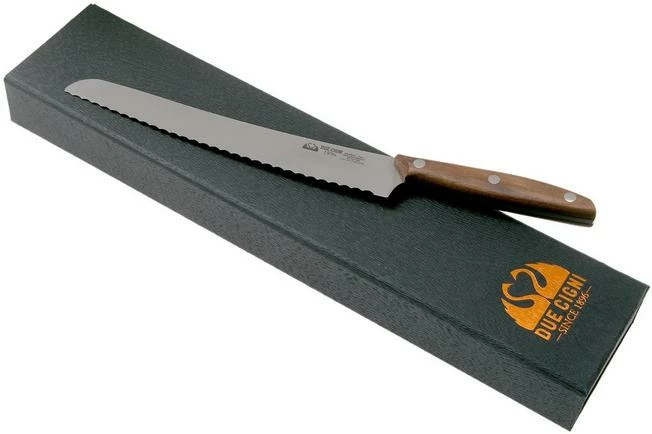 Due Cigni 1896, 2C1011NO Bread Knife 20 Cm, Walnut Wood 9 Due Cigni 1896, 2C1011NO Bread Knife 20 Cm, Walnut Wood - Image 7