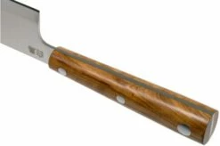 Due Cigni Hakucho Deba 16.5 Cm, Olive Wood -KNIVESANDTOOLS Sales DG2C503OL 04 due cigni