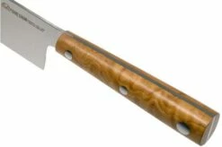 Due Cigni Hakucho Deba 16.5 Cm, Olive Wood -KNIVESANDTOOLS Sales DG2C503OL 05 due cigni