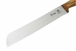 Due Cigni Tuscany 2C761-20OL Bread Knife 20 Cm Olive Wood -KNIVESANDTOOLS Sales DG2C761 20OL 03 duecigni