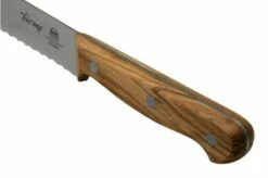Due Cigni Tuscany 2C761-20OL Bread Knife 20 Cm Olive Wood -KNIVESANDTOOLS Sales DG2C761 20OL 04 duecigni