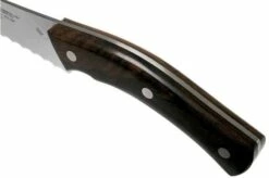 Due Cigni Arne Line Bread Knife 23 Cm, Ziricote -KNIVESANDTOOLS Sales DG2C903ZW 05 due cigni arne