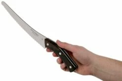 Due Cigni Arne Line Bread Knife 23 Cm, Ziricote -KNIVESANDTOOLS Sales DG2C903ZW 06 due cigni arne