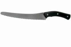 Due Cigni Arne Line Bread Knife 23 Cm, Black