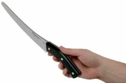 Due Cigni Arne Line Bread Knife 23 Cm, Black -KNIVESANDTOOLS Sales DG2C903 06 due cigni arne