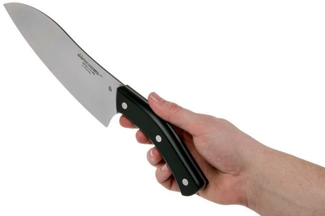 Due Cigni Arne Line Santoku 19 Cm, Black 8 Due Cigni Arne Line Santoku 19 Cm, Black - Image 6