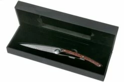 Deejo Prestige Damascus 37g, Snakewood 1DB008 Pocket Knife -KNIVESANDTOOLS Sales DJ1DB008 09 deejo