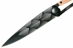 Deejo Tattoo Black 37g, Juniper Wood, Art Deco 1GB105 Pocket Knife 12 Deejo Tattoo Black 37g, Juniper Wood, Art Deco 1GB105 Pocket Knife -KNIVESANDTOOLS Sales DJ1GB105 03 deejo