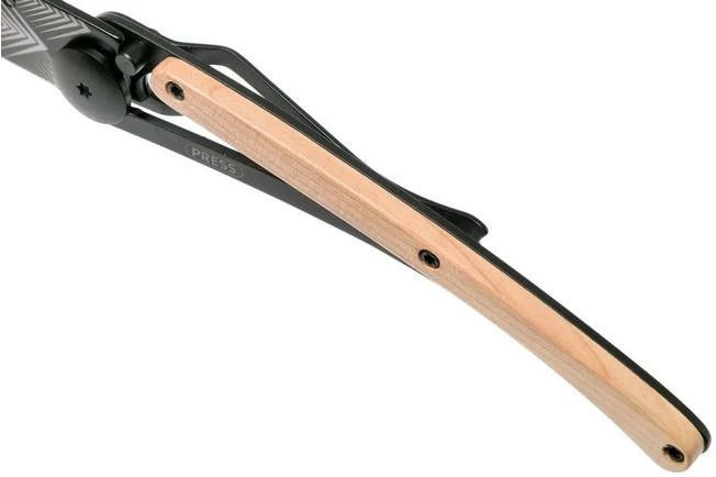 Deejo Tattoo Black 37g, Juniper Wood, Art Deco 1GB105 Pocket Knife 9 Deejo Tattoo Black 37g, Juniper Wood, Art Deco 1GB105 Pocket Knife - Image 7