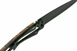 Deejo Tattoo 37g Brown Camo Hunting Day, 1GM000028, Pocket Knife -KNIVESANDTOOLS Sales DJ1GM000028 07 deejo