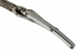 Deejo Tattoo Gold 27g, White Gold Gilded, Pacific DJ9AM000022 Pocket Knife -KNIVESANDTOOLS Sales DJ9AM000022 07 deejo