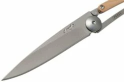 Deejo Wood 27g, Juniper Wood 9CB002 Pocket Knife -KNIVESANDTOOLS Sales DJ9CB002 03 deejo